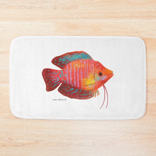 Item preview, Dwarf Gourami Fish designed and sold by julianamotzko.