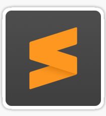 Sublime Text 3.0 logo Sticker