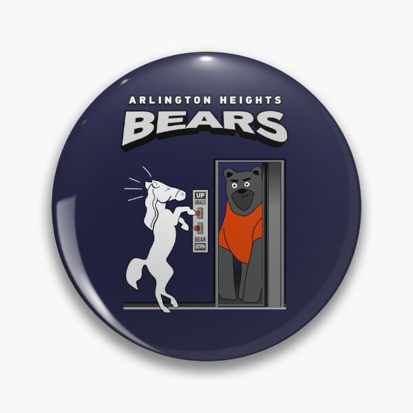 Item preview, Bear Down Up Grade Arlington Heights Football Team Touchdown Retro Endzone designed and sold by friendly-fox.