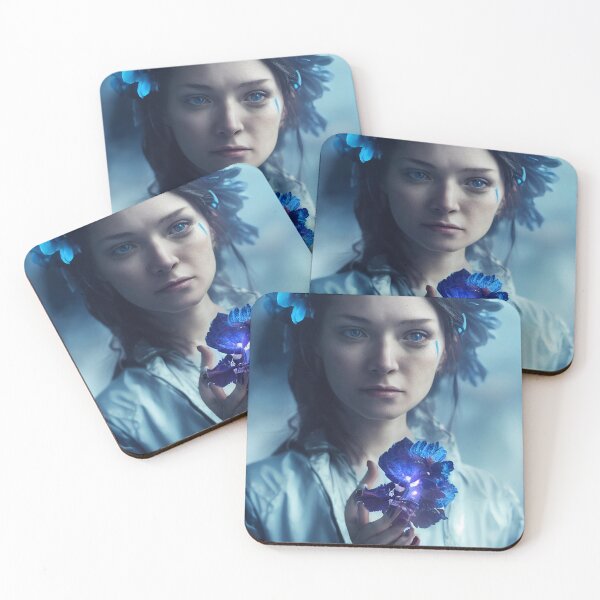 Item preview, A futuristic android woman. designed and sold by Maniock.