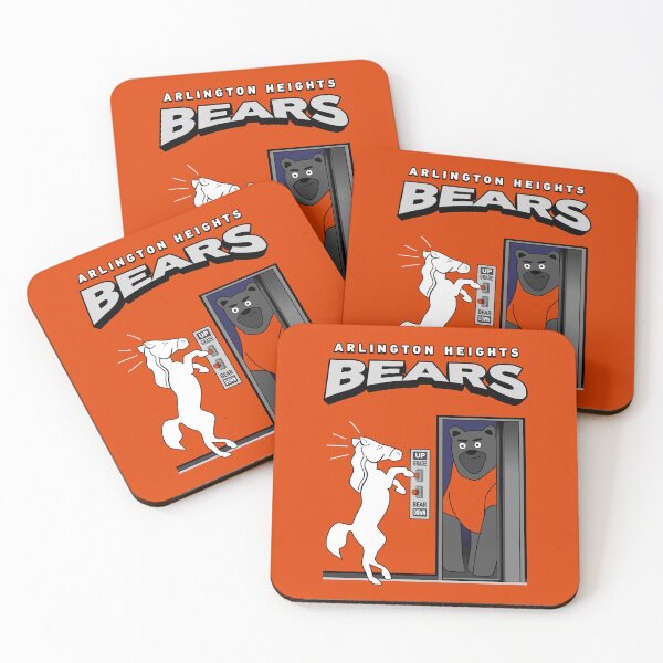 Item preview, Bear Down Up Grade Arlington Heights Football Team Touchdown Retro Endzone - Orange designed and sold by friendly-fox.