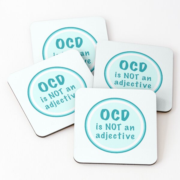 Item preview, OCD is not an Adjective Mental Health Awareness designed and sold by whitelightningE.