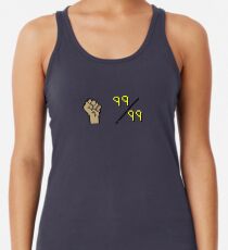 Runescape Strength level 99 Racerback Tank Top