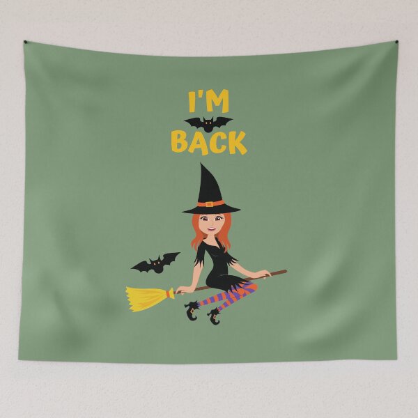 Item preview, I AM BACK...witch,  designed and sold by LuFilu.