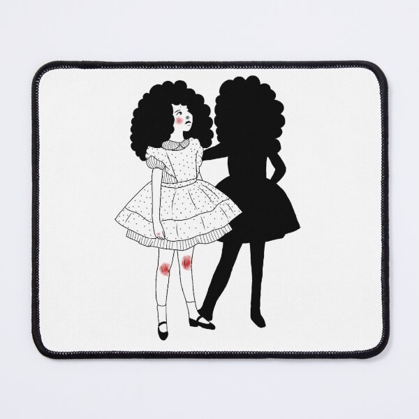 Item preview, Little Girl And Her Shadow designed and sold by Pati-Nasc.