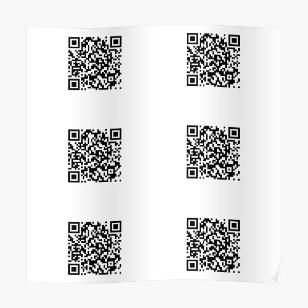 "Set 6x pieces Hair cake QR code for pranks video by Filthy Frank