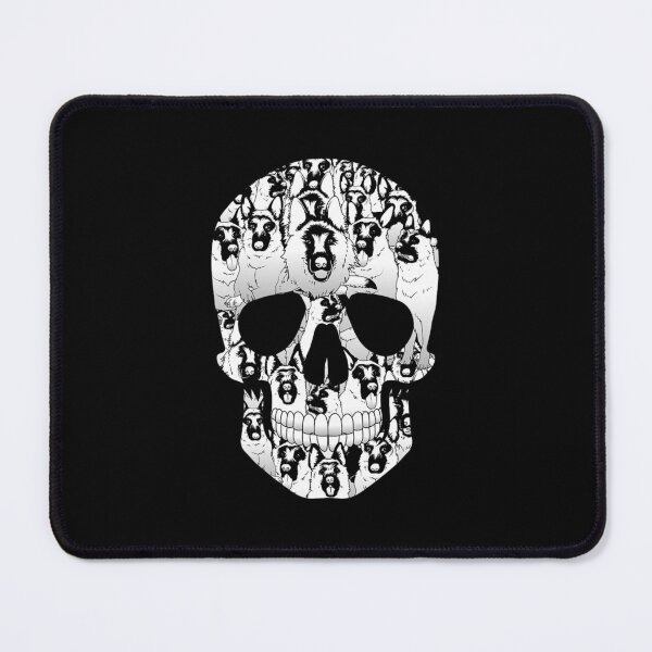 Artikelvorschau, halloween schädel schädel hundeliebhaber gruseliges geschenk hasel transparent entworfen und verkauft von amarrarhineyu.