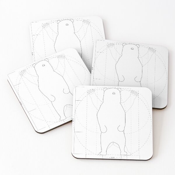 Item preview, Vitruvian Bear designed and sold by Archysketch.