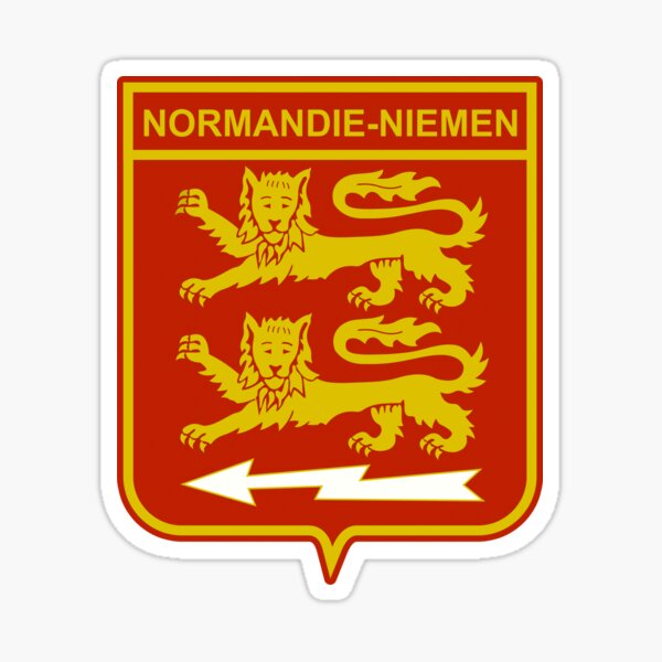 Vista previa del artículo con la obra «Escuadrón de caza 2/30 Normandie-Niemen - Estilo Bordure Rouge», diseñado y vendido por pzd501.