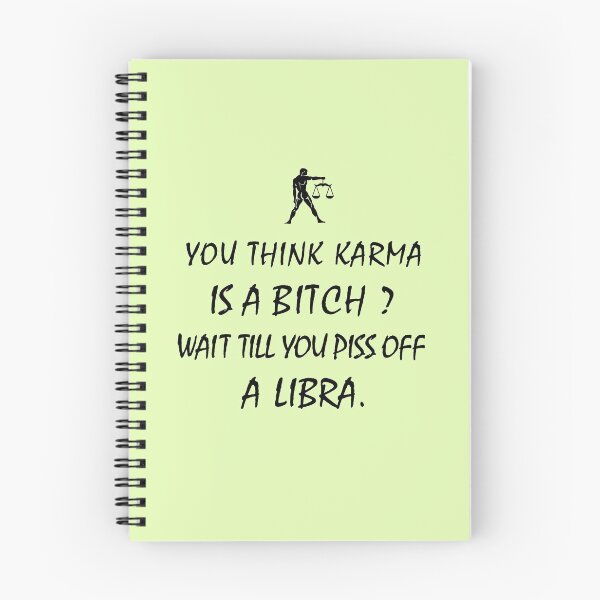 Item preview, Libra Zodiac Karma Bitch, Piss off Funny designed and sold by smily-tees.
