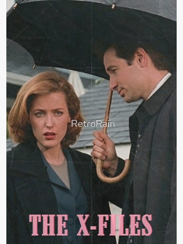 "The XFiles Vintage " Poster for Sale by RetroRain Redbubble