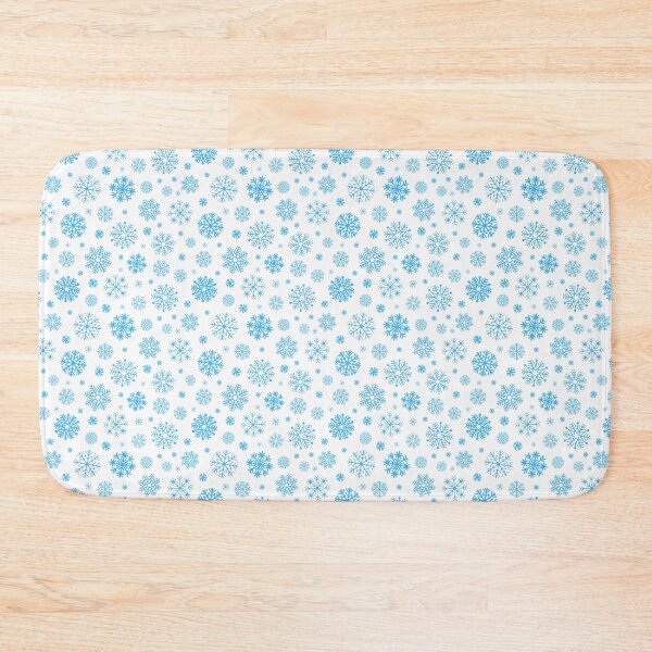Item preview, Snowfllakes pattern,blue,  designed and sold by LuFilu.