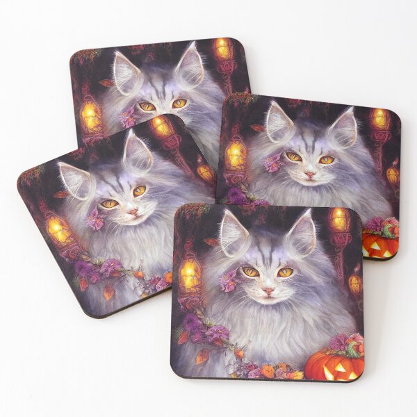 Item preview, Norwegian halloween cat designed and sold by WhimsicalHorse.