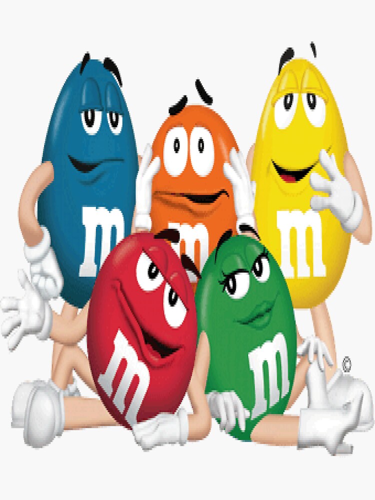 m And Ms Sticker For Sale By FATYZA004 Redbubble m-m-s-wrapoholics