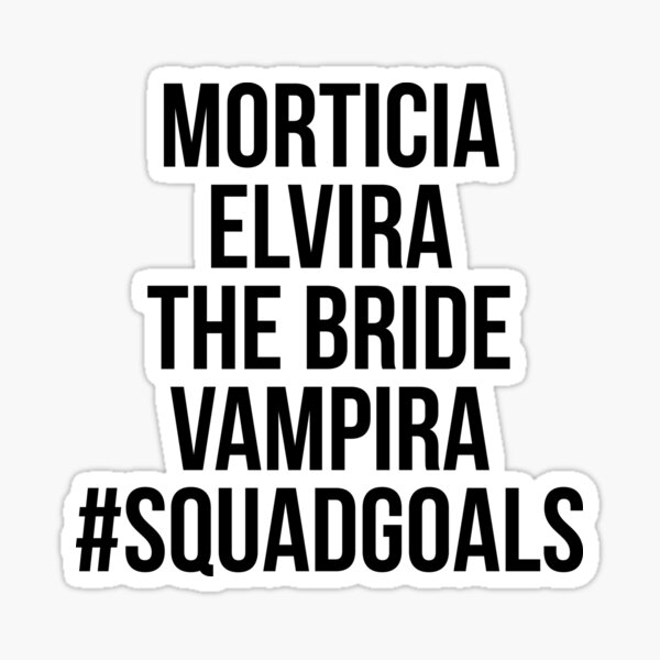 Item preview, Horror Women Squad Goals designed and sold by kjanedesigns.