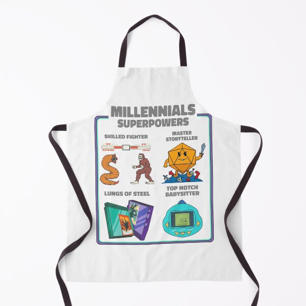 Item preview, Funny Millennial Nerdy Old Skool Hobbies Cartoon designed and sold by MrEddie10.