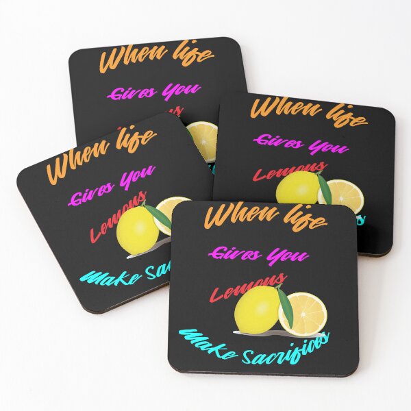 Item preview,  When Life Gives You Lemon Make Sacrifices|Life Quotes designed and sold by alayal57.