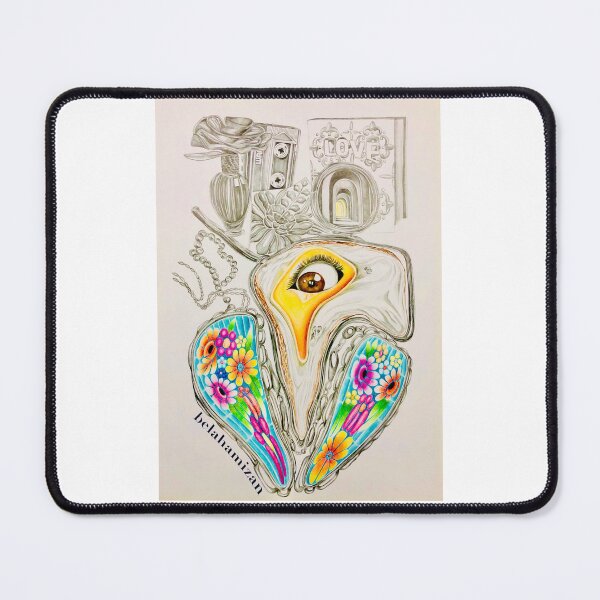 Item preview, Surreal Vanitas with Egg, Mirror and Melting Jewellery designed and sold by Isabela Ahmad Hamizan.
