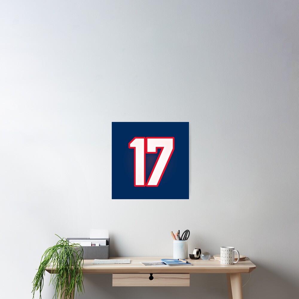Vista previa del artículo con la obra «Póster», diseñado y vendido por TheNumberStore.
