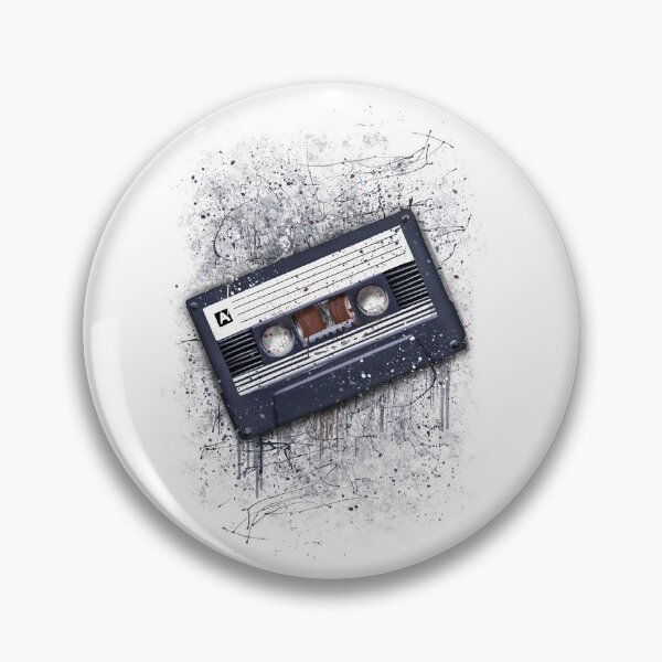 Item preview, Tape Deck Retro Splatter Print designed and sold by Pics-squiggles.