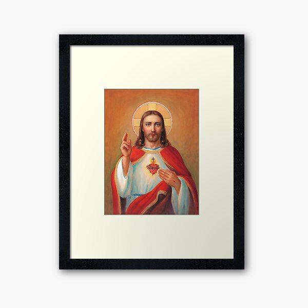 The Most Sacred Heart Of Jesus Painting by Svitozar Nenyuk