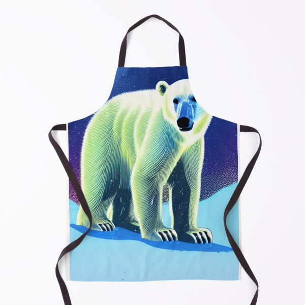 Item preview, polar bear and the moon designed and sold by OverAltruist.