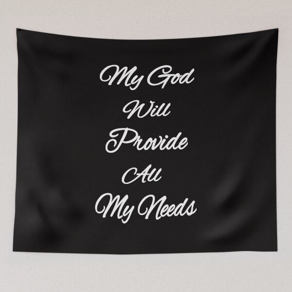Item preview, Philippians 4:19 God will Provide All Your Needs Scripture Door Post Group designed and sold by classicmusings.