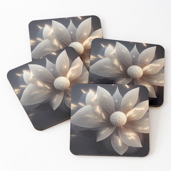 Item preview, Flower - White intricacies designed and sold by Elflena.