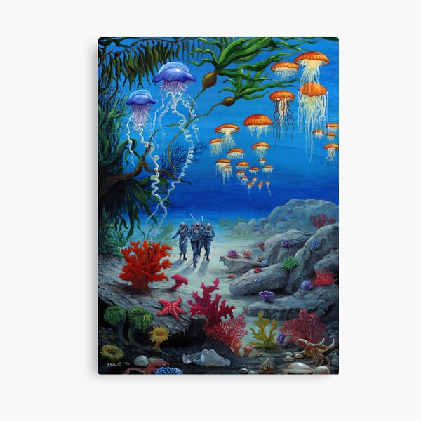 20000 Leagues Under the Sea Canvas Print