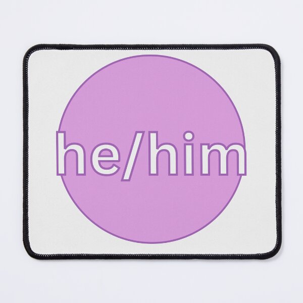 Item preview, He/Him Pronouns designed and sold by homotropic.