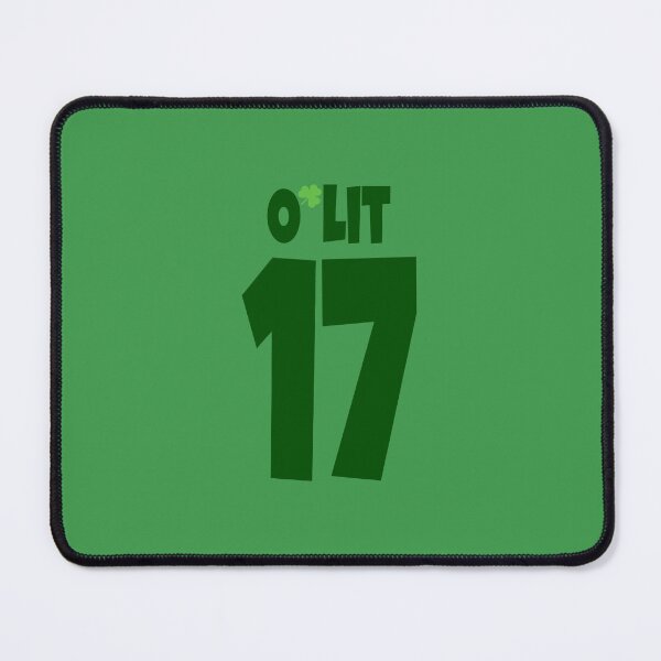 Item preview, O’Lit #17 Baseball Style (on Black) designed and sold by PawsitiveMum.
