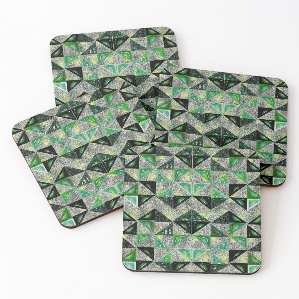 Item preview, Textura de formas triangulares sobre fondo de lujo ornamentado designed and sold by BeInTouch.