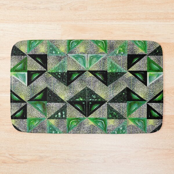 Item preview, Texture of triangular shapes on ornate luxury background designed and sold by BeInTouch.