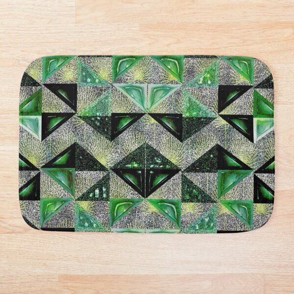 Item preview, Textura de formas triangulares sobre fondo de lujo ornamentado designed and sold by BeInTouch.