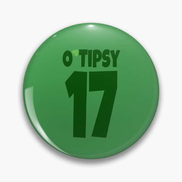 Item preview, O’Tipsy #17 Baseball Style (on Green) designed and sold by PawsitiveMum.