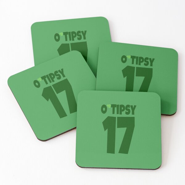 Item preview, O’Tipsy #17 Baseball Style (on Green) designed and sold by PawsitiveMum.
