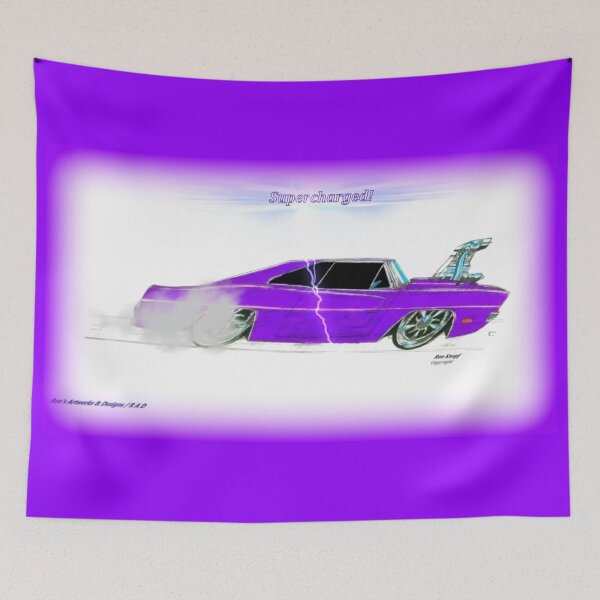 Item preview, Muscle cars  //  Supercharged! designed and sold by Imagin8er.