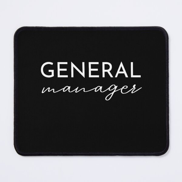 Item preview, General Manager Gift Idea For Men And Women designed and sold by PinkFeathers.