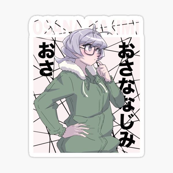 Osana Najimi Sticker Sticker for Sale by shana benzie