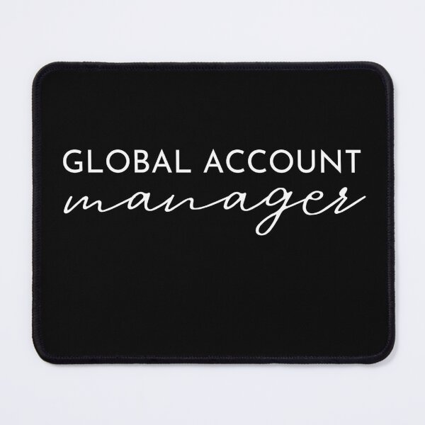 Item preview, Global Account Manager Gift Idea For Men And Women designed and sold by PinkFeathers.