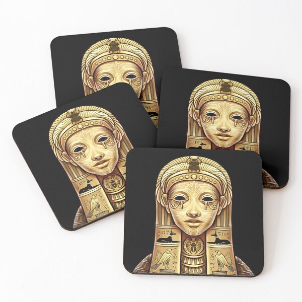 Item preview, Ancient Egyptian Queen Death Mask designed and sold by Bassel ELKADI.