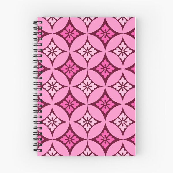Item preview, Shippo with Flower Motif, Pink and Burgundy designed and sold by Marymarice.