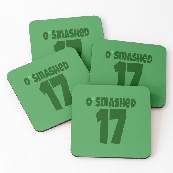 Item preview, O’Smashed #17 Baseball Style (on Green) designed and sold by PawsitiveMum.