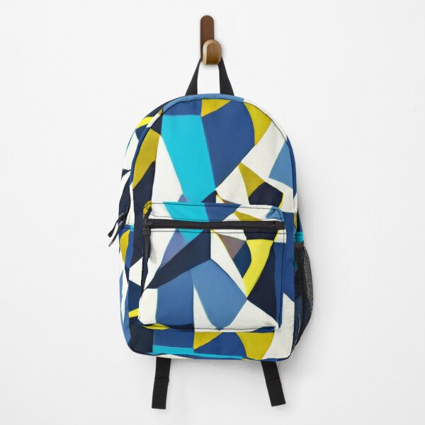 Item preview, Abstract Geometric Art in Cold Colors designed and sold by Evolvity.