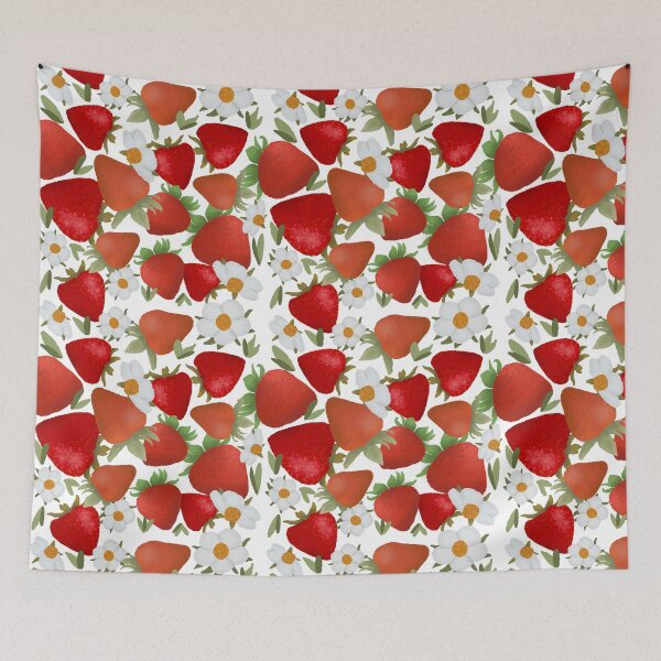 Item preview, Strawberry field transparent designed and sold by Lenecreates.