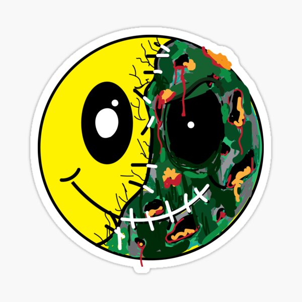 Zombie Emoji Horrible Troll Faces Spooky Emoticons