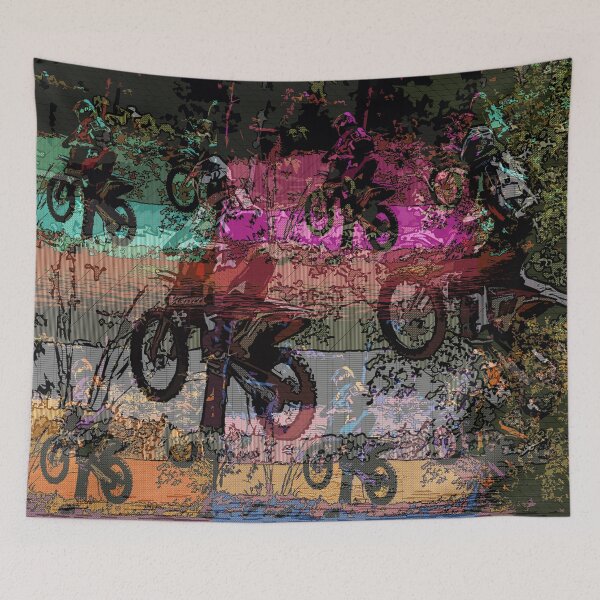 Item preview, Dirt Biking Racing - Motocross Riders designed and sold by NaturePrints.