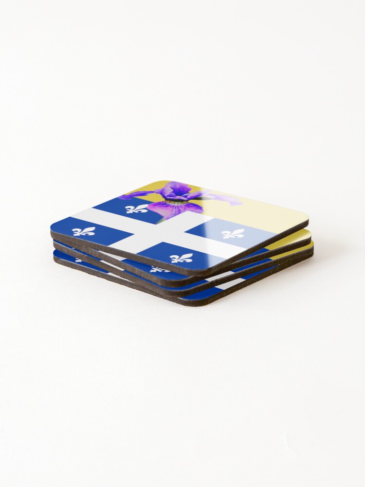 Thumbnail 4 of 5, Coasters (Set of 4), Quebec designed and sold by ontological.