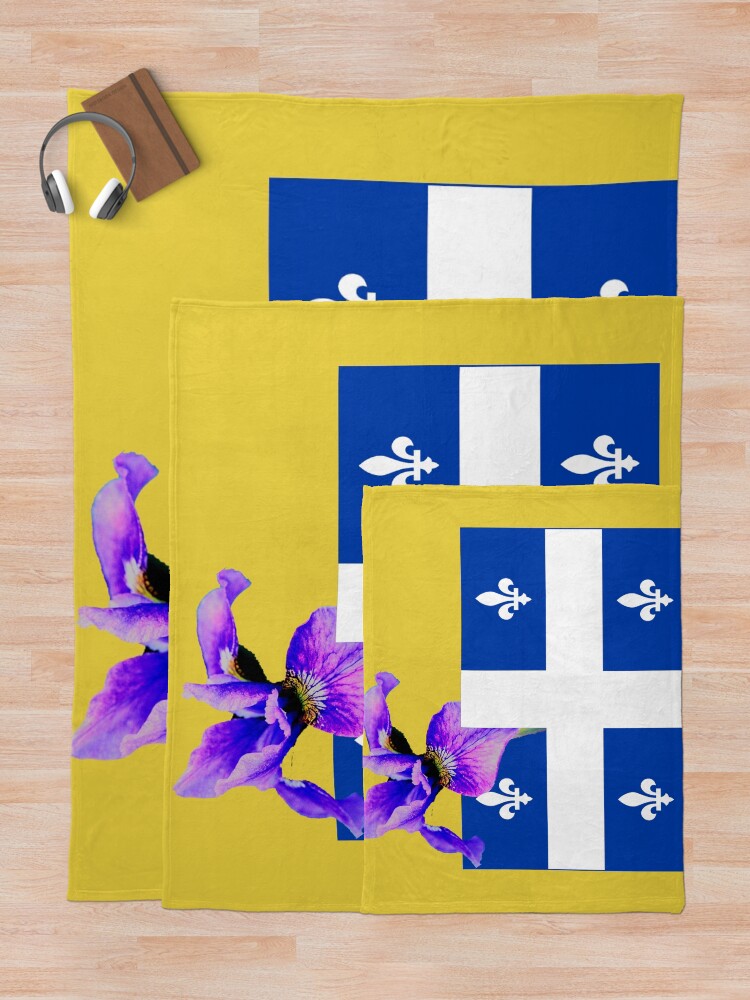 Thumbnail 5 of 6, Throw Blanket, Quebec designed and sold by ontological.