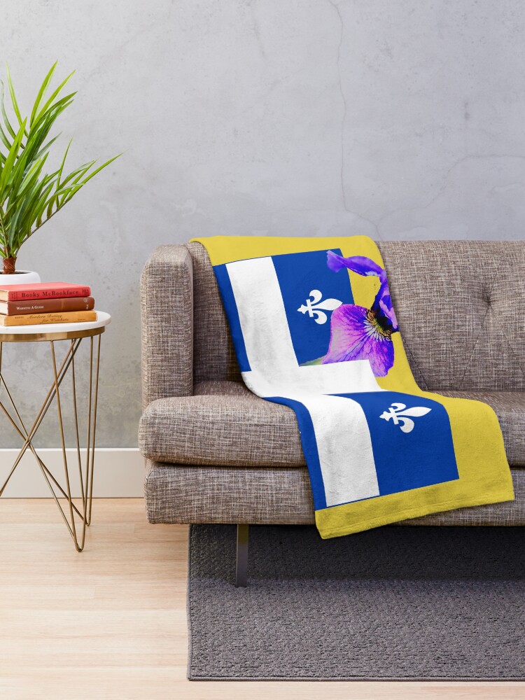 Thumbnail 2 of 6, Throw Blanket, Quebec designed and sold by ontological.